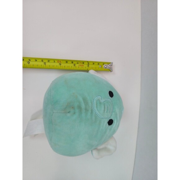 Diego the Elephant Squishmallows Soft Aqua Plush KellyToy 5 Inches - Picture 2 of 6